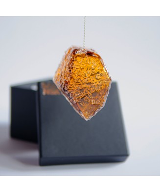 STONE Christmas tree bauble...